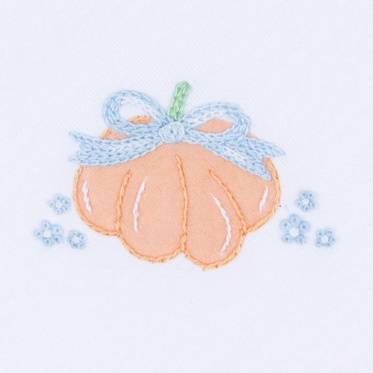Magnolia Baby_Prettiest in the Patch Hand-Embroidered Collared Long Sleeve Bubble_2
