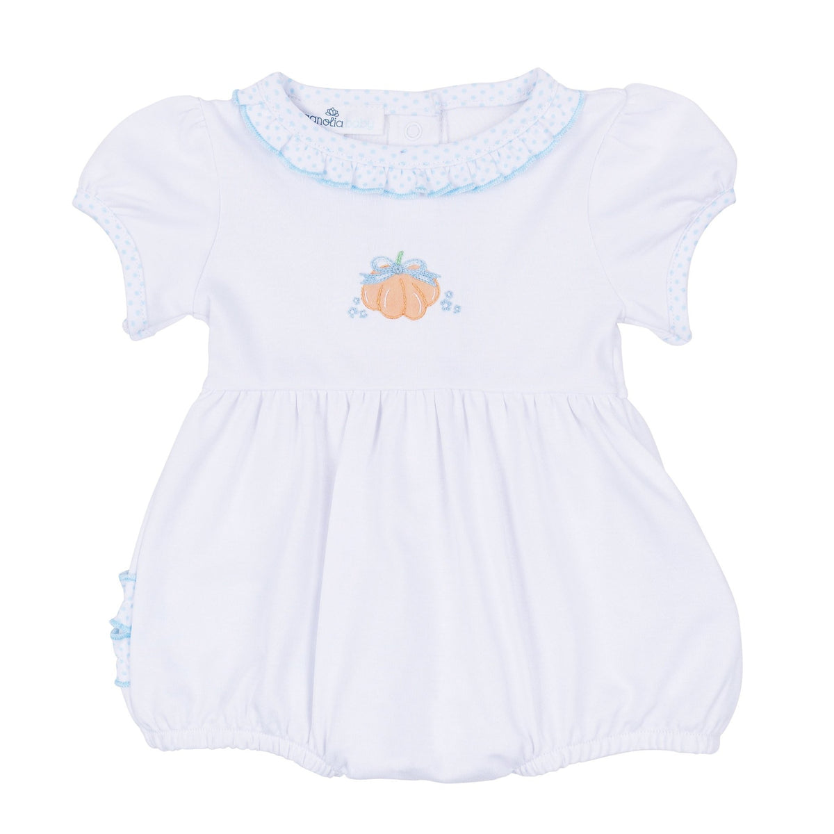 Magnolia Baby_Prettiest in the Patch Hand-Embroidered Ruffle Bubble_2