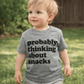 Probably Thinking about Snacks Tee - Magnolia BabyT-Shirt