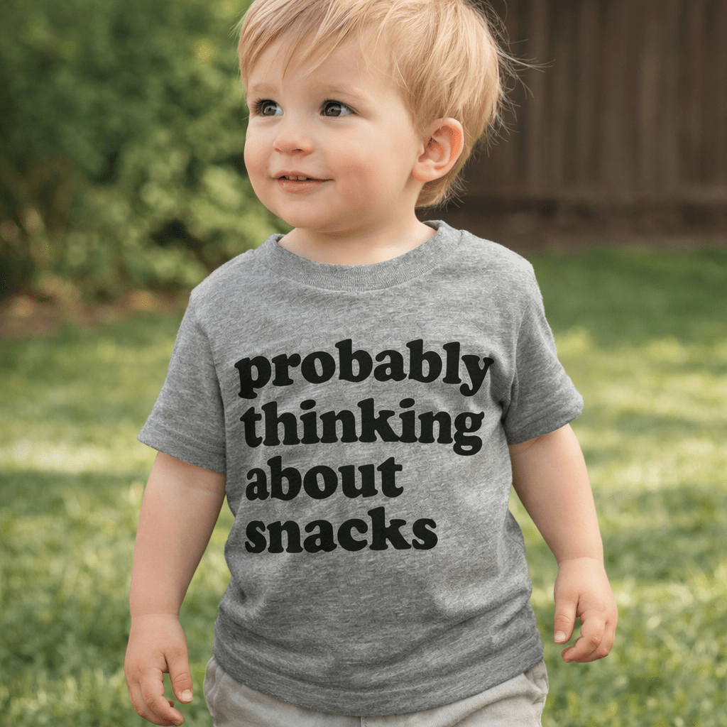 Probably Thinking about Snacks Tee - Magnolia BabyT-Shirt