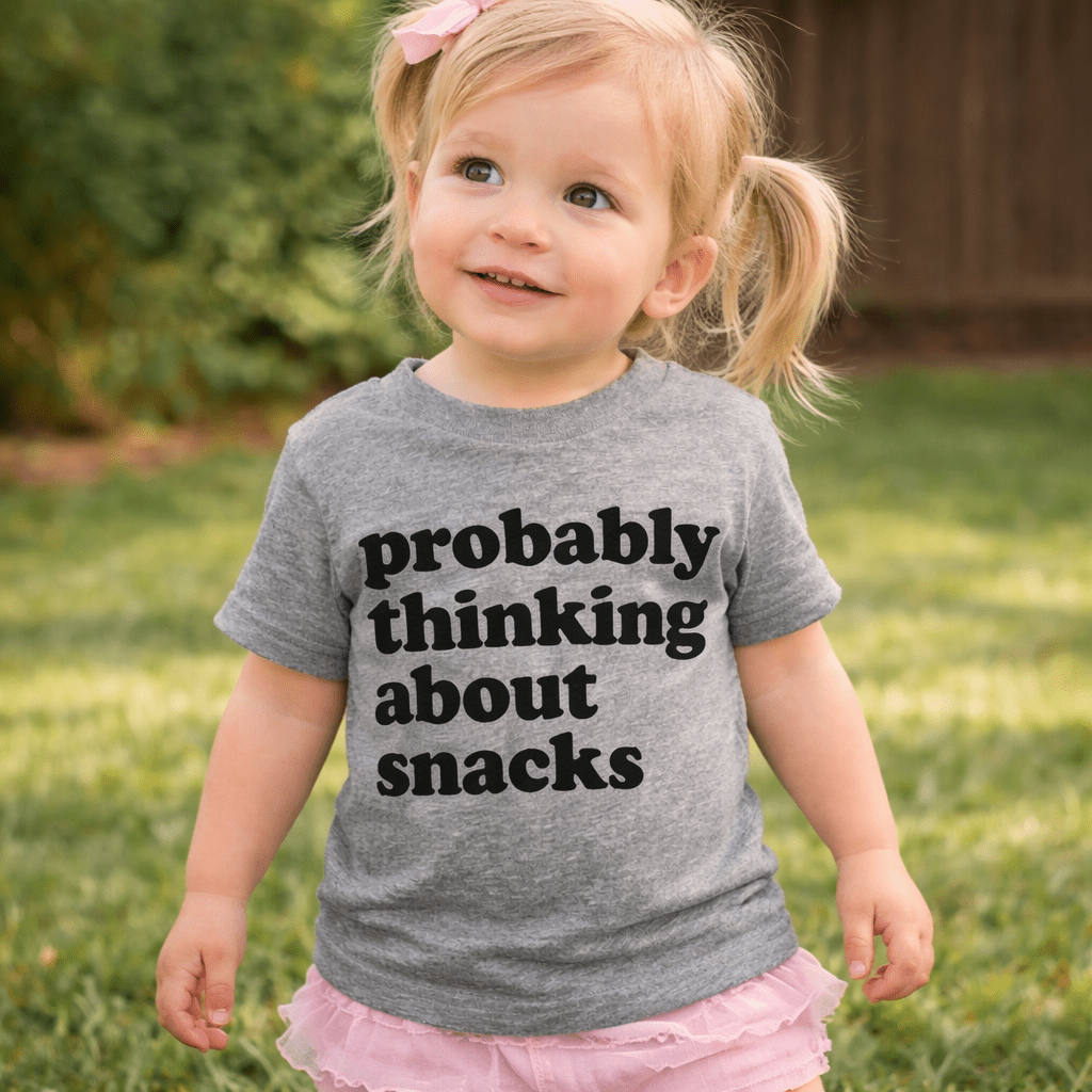 Probably Thinking about Snacks Tee - Magnolia BabyT-Shirt