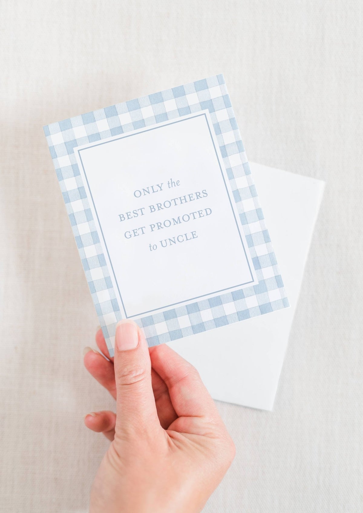 Promoted to Uncle Greeting Card - Magnolia Baby
