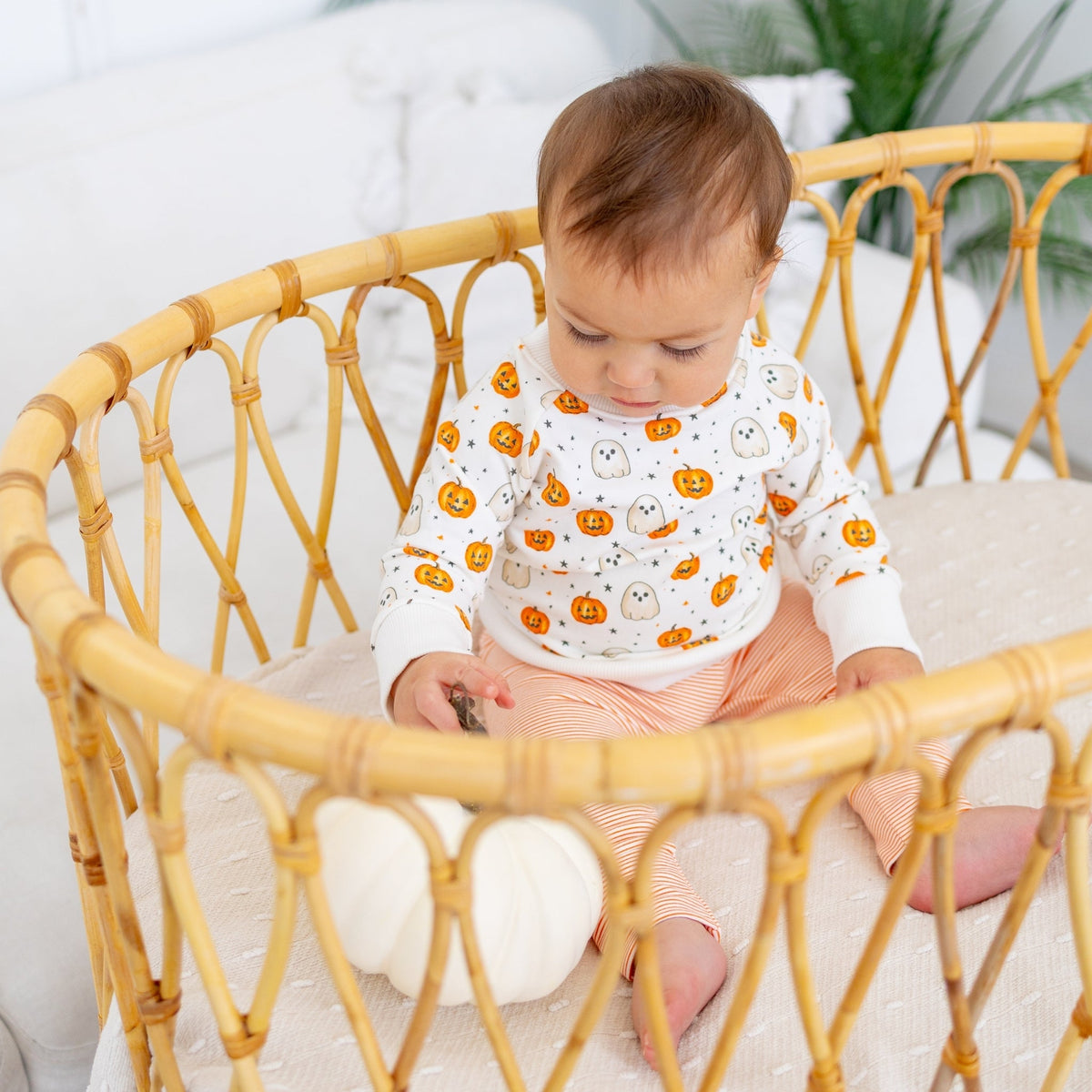 Luna and Arlo_Pumpkin and Boo Pullover Sweatshirt_4