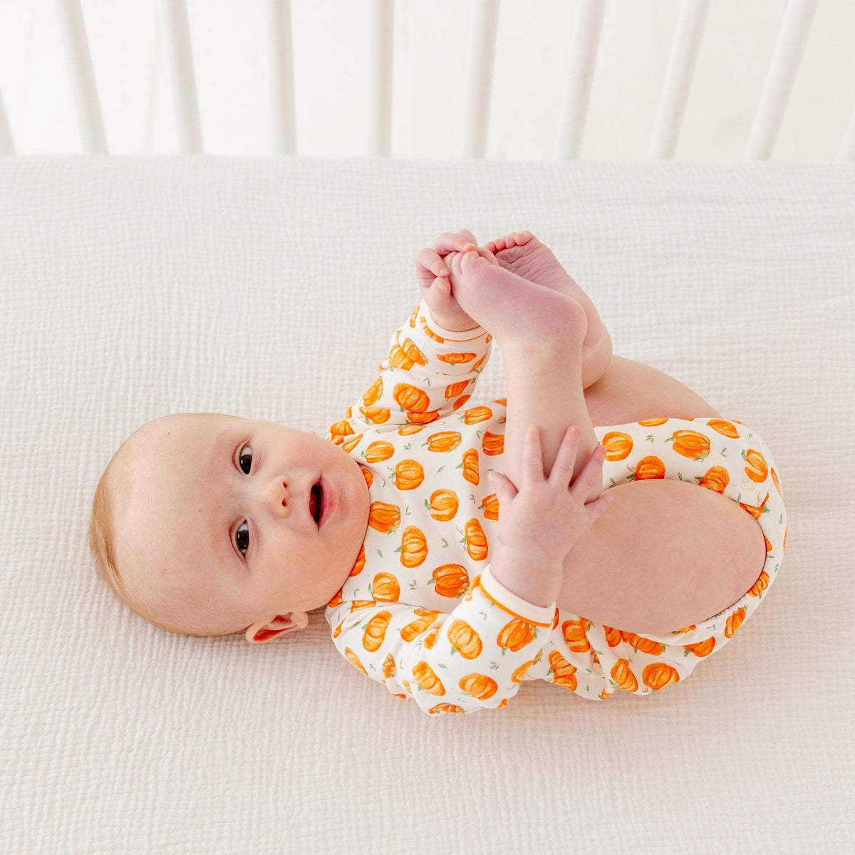 Luna and Arlo_Pumpkin Grove Long Sleeve Boy Bubble_4