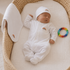 Rainbow Baby Hand - Embroidered Footie Take Me Home Set - Magnolia BabyFootie Gift Set