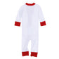 Red and White Essentials Zip Pajamas - Magnolia BabyZipper Pajamas