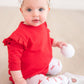 Red Sweatshirt Bubble - Magnolia BabyBubble