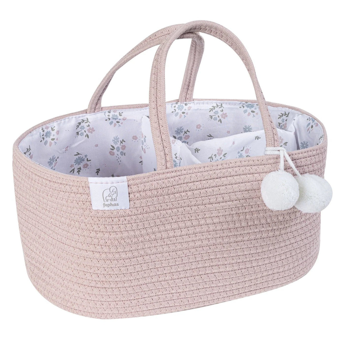Rope Diaper Caddy - Rustic Pink - Magnolia BabyDiaper Bag