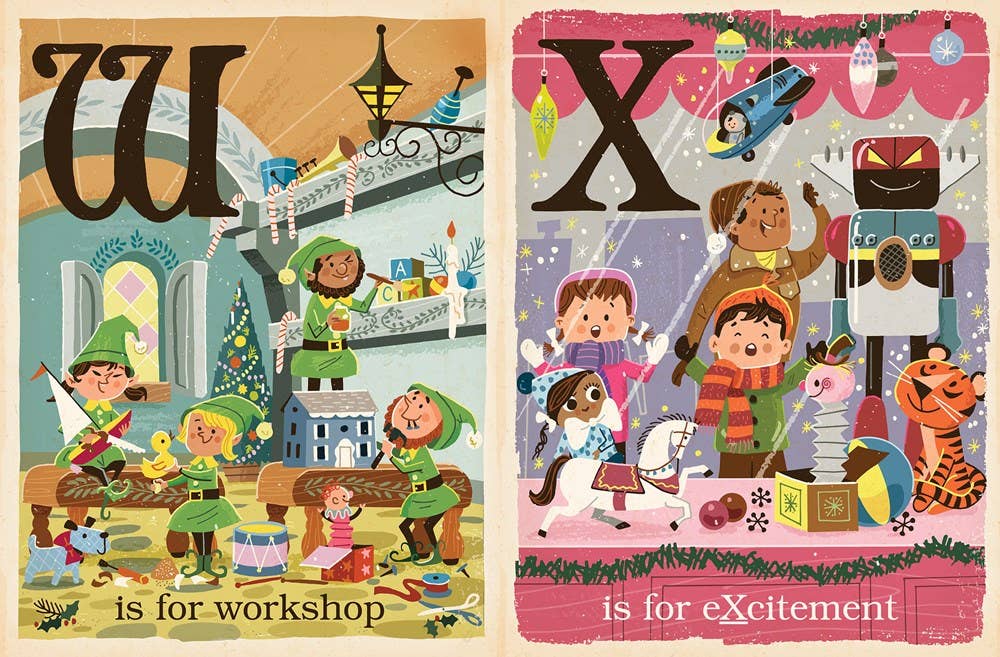 S is for Santa: A Christmas Alphabet - Magnolia BabyBook