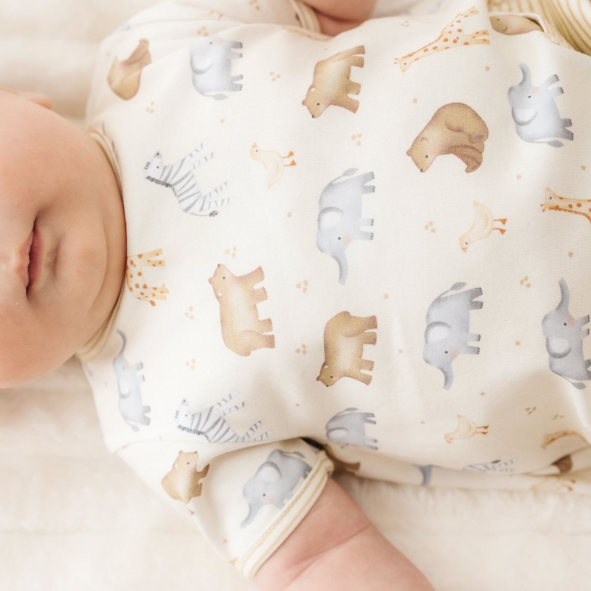 Safari Short Sleeve Bubble - Magnolia BabyBubble