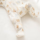 Safari Zip Footie - Magnolia BabyFootie