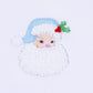 Santa Baby Collared Short Sleeve Bubble - Light Blue - Magnolia BabyBubble