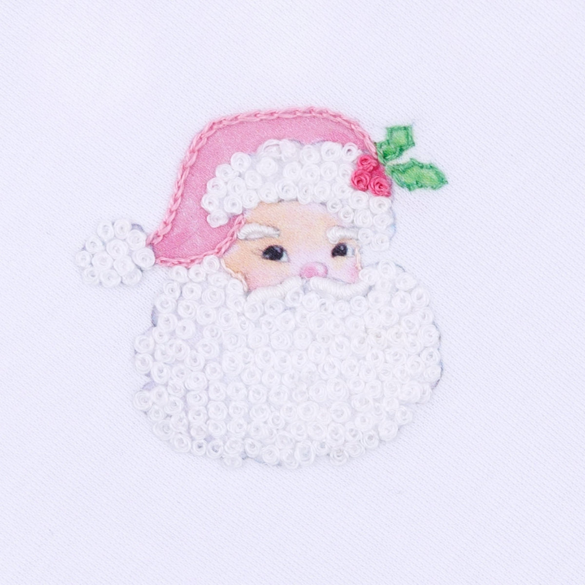 Santa Baby Embroidered Hat - Pink - Magnolia BabyHat