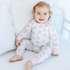 Santa Baby Long Pajamas - Pink - Magnolia BabyLong Pajamas
