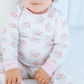Santa Baby Long Pajamas - Pink - Magnolia BabyLong Pajamas