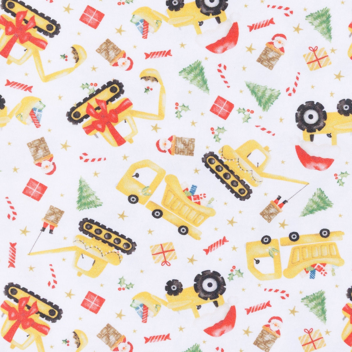 Magnolia Baby_Santa's Construction Crew Long Pajamas_3