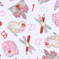 School Day Sweetness Collared Short Sleeve Bubble - Pink - Magnolia BabyBubble