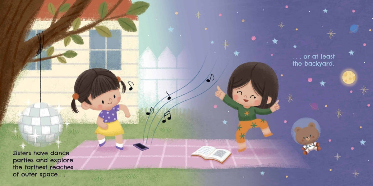 Sisters Are Sisters Forever Board Book - Magnolia BabyBook