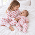 Magnolia Baby_Sisters Pajamas + Footie Set - Scarlett Bows_1