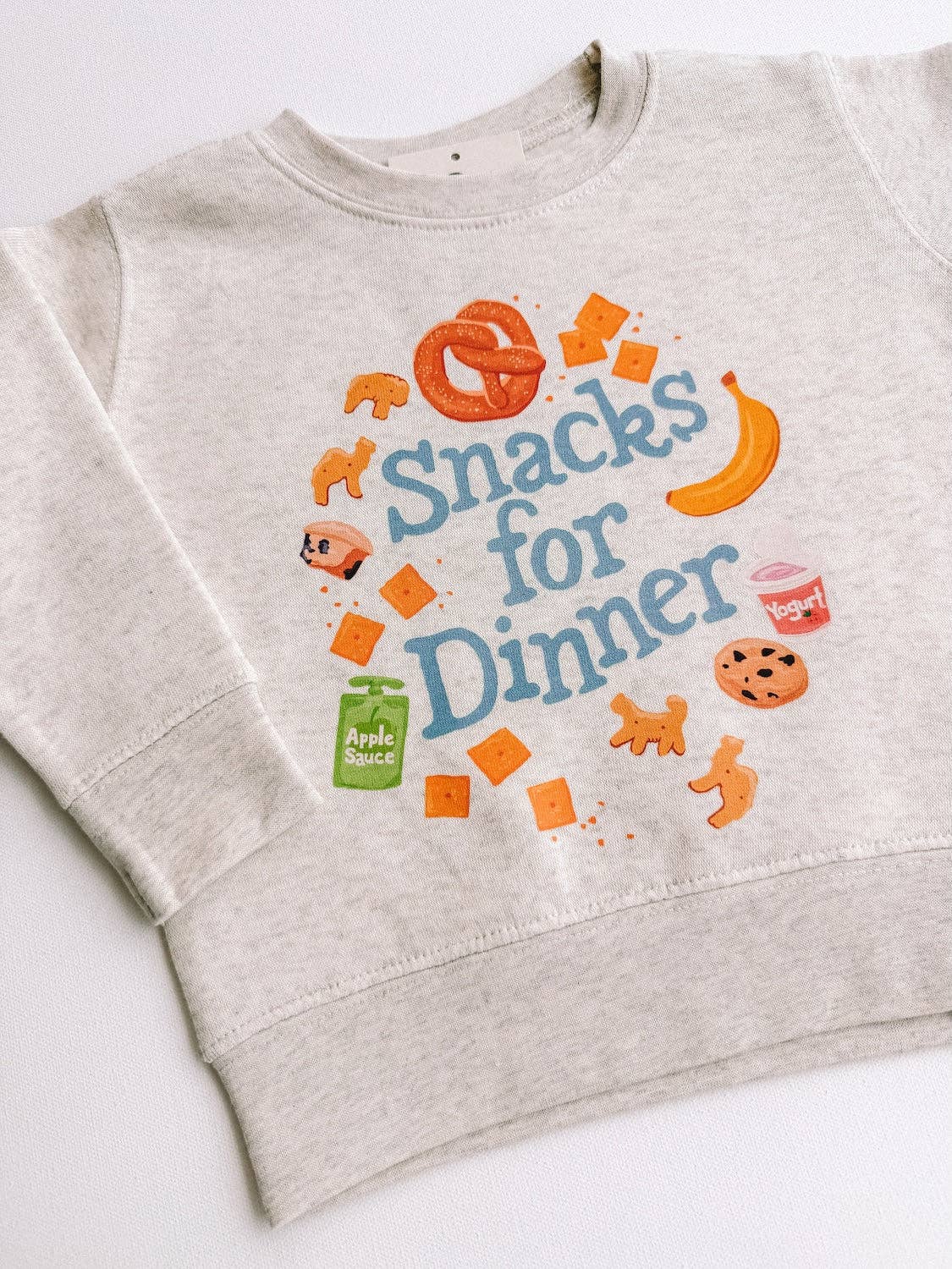 Snacks for Dinner Sweatshirt - Magnolia BabySweatshirt