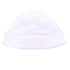 Solid Essentials White Pink Smocked Hat - Magnolia BabyHat