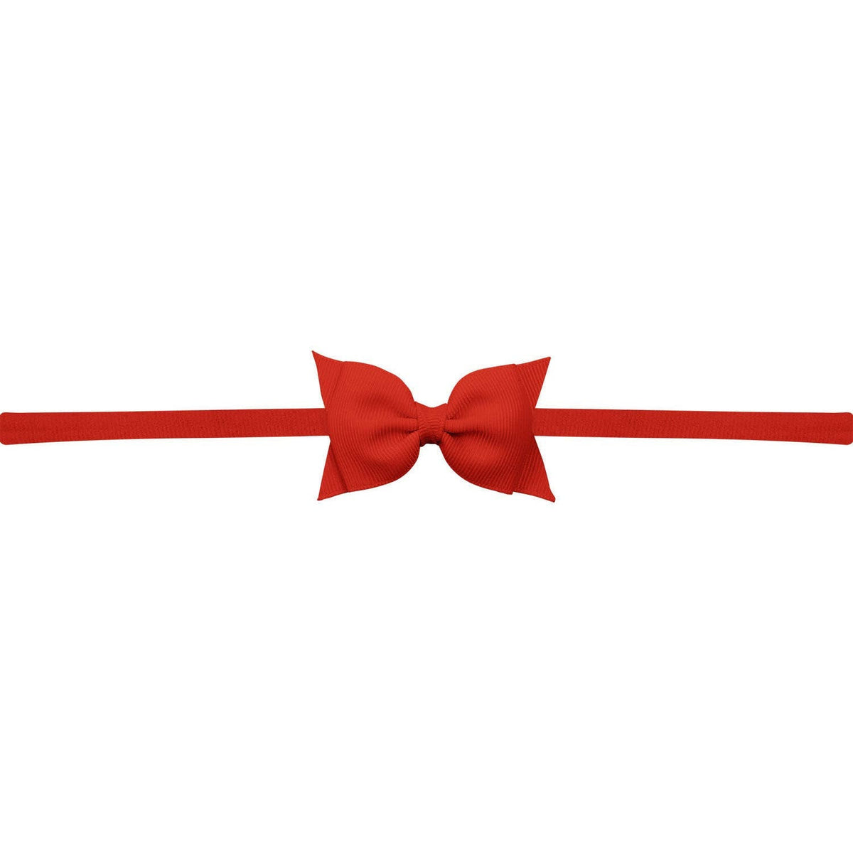 Sophia Baby Headband with Bow - Red - Magnolia BabyHeadband