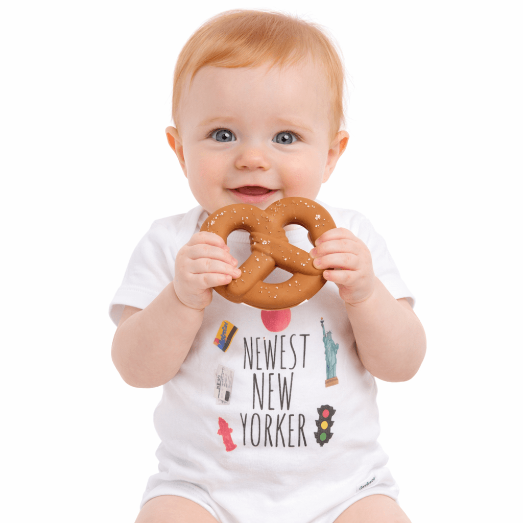 Sourdough Sonny  Pretzel Baby Teether - Magnolia BabyTeether