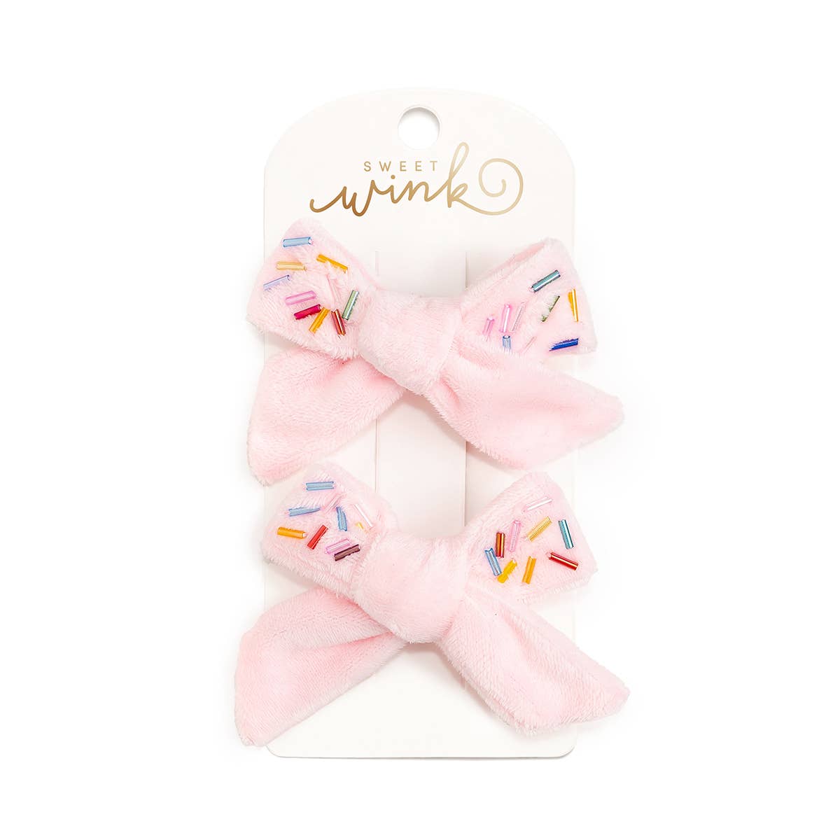 Sprinkle Bow Hair Clip Set - Magnolia BabyHair Clips