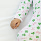 Magnolia Baby_Sweet Clover Print Zip Footie_4