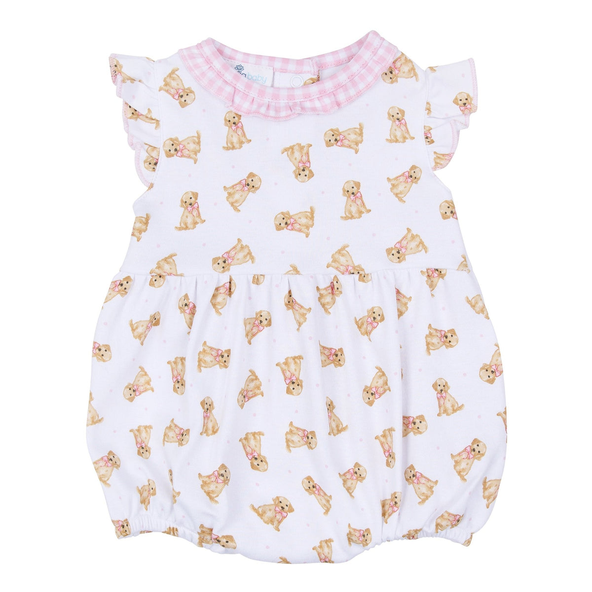 Sweet Golden Print Bubble - Pink - Magnolia BabyBubble