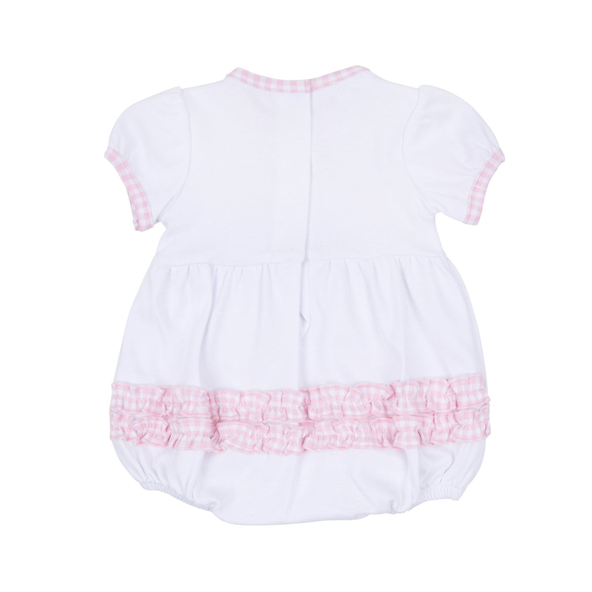Sweet Golden Ruffled Hand - Embroidered Bubble - Magnolia BabyBubble
