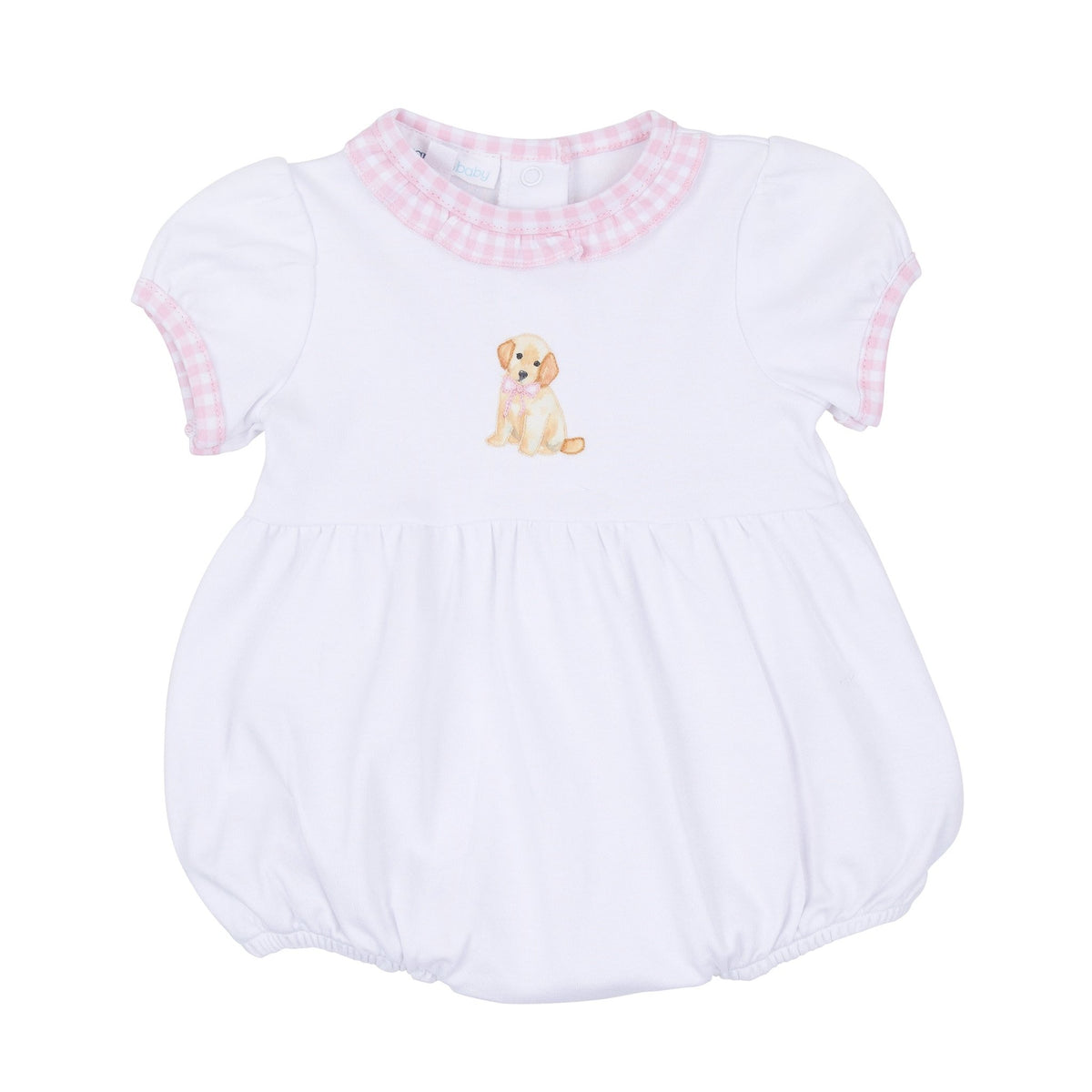 Sweet Golden Ruffled Hand - Embroidered Bubble - Magnolia BabyBubble