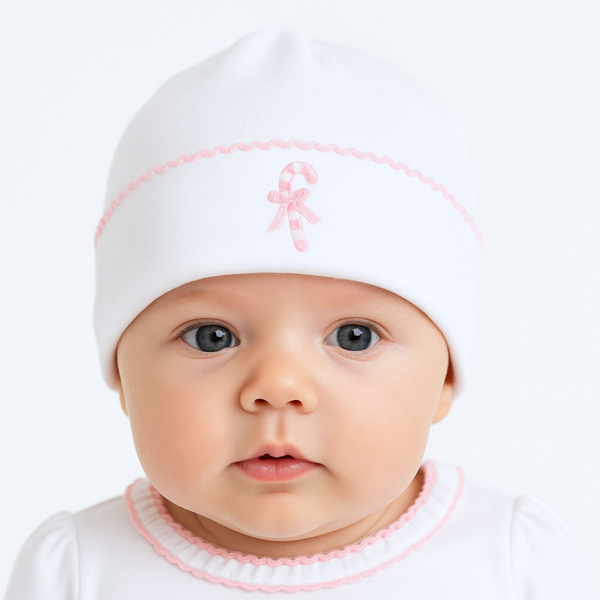 Sweet Peppermint Embroidered Hat - Magnolia BabyHat