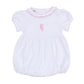 Sweet Peppermint Embroidered Short Sleeve Bubble - Magnolia BabyBubble