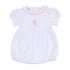 Sweet Peppermint Embroidered Short Sleeve Bubble - Magnolia BabyBubble