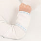 Magnolia Baby_Sweet St Nick Applique Baby's First Christmas Footie - Light Blue_4