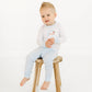 Magnolia Baby_Sweet St. Nick Applique Long Pajamas - Light Blue_5