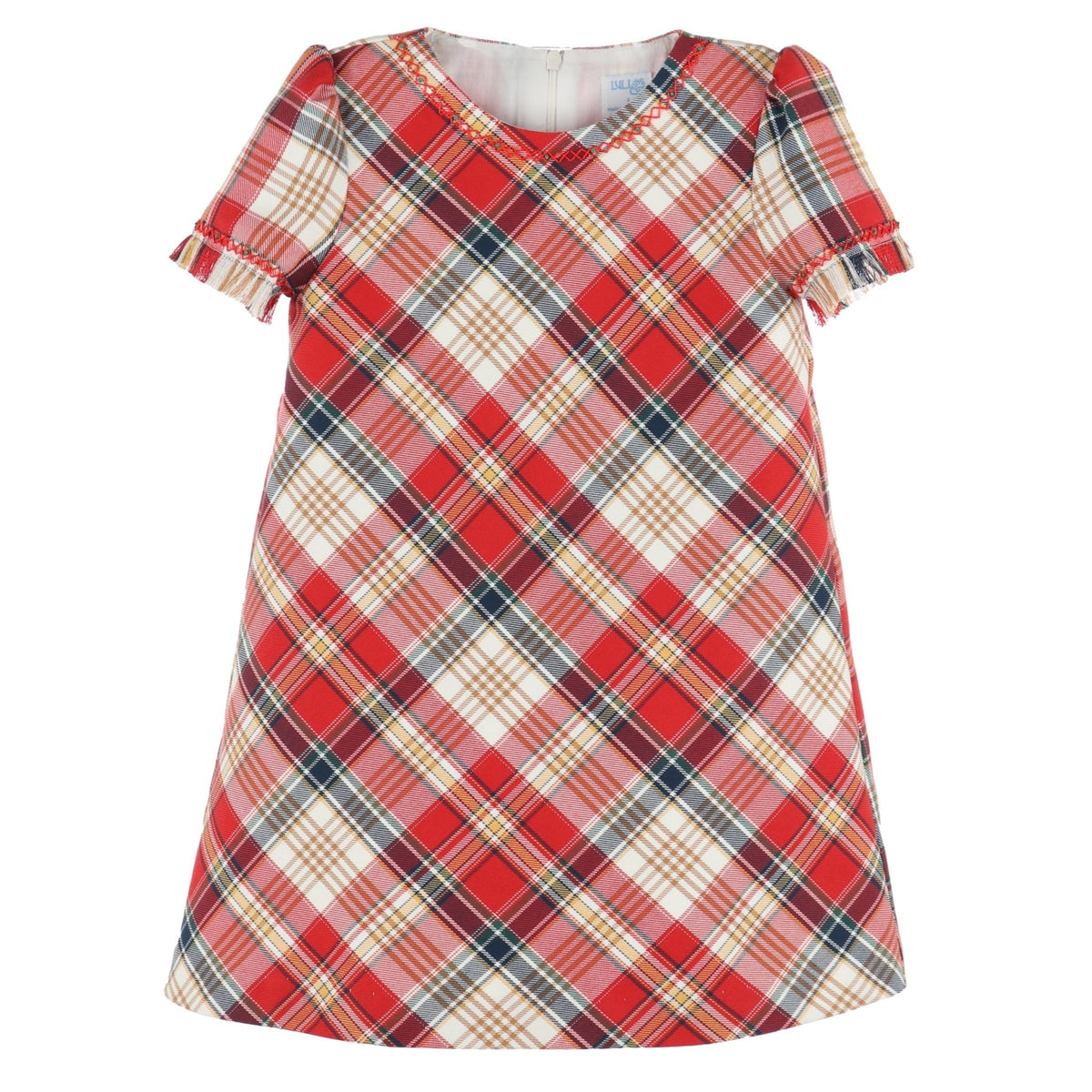 Tartan Plaid A - Line Dress - Magnolia BabyDress