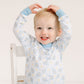 Tennis Star Long Pajamas - Light Blue - Magnolia BabyLong Pajamas