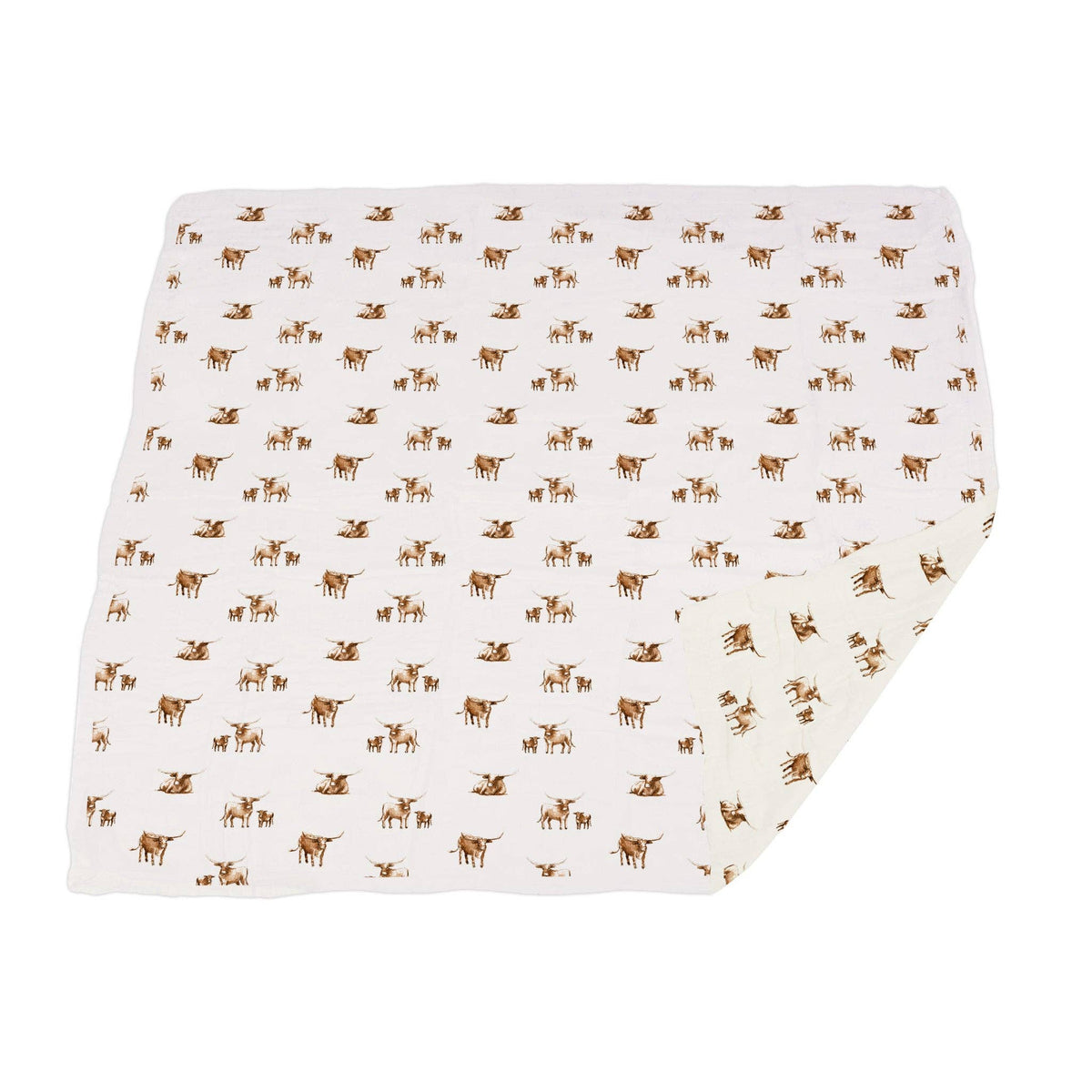 Newcastle Classics_Texas Longhorn Bamboo Blanket_2