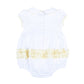 Thanksgiving Blessings Embroidered Collared Girl Bubble - Magnolia BabyBubble