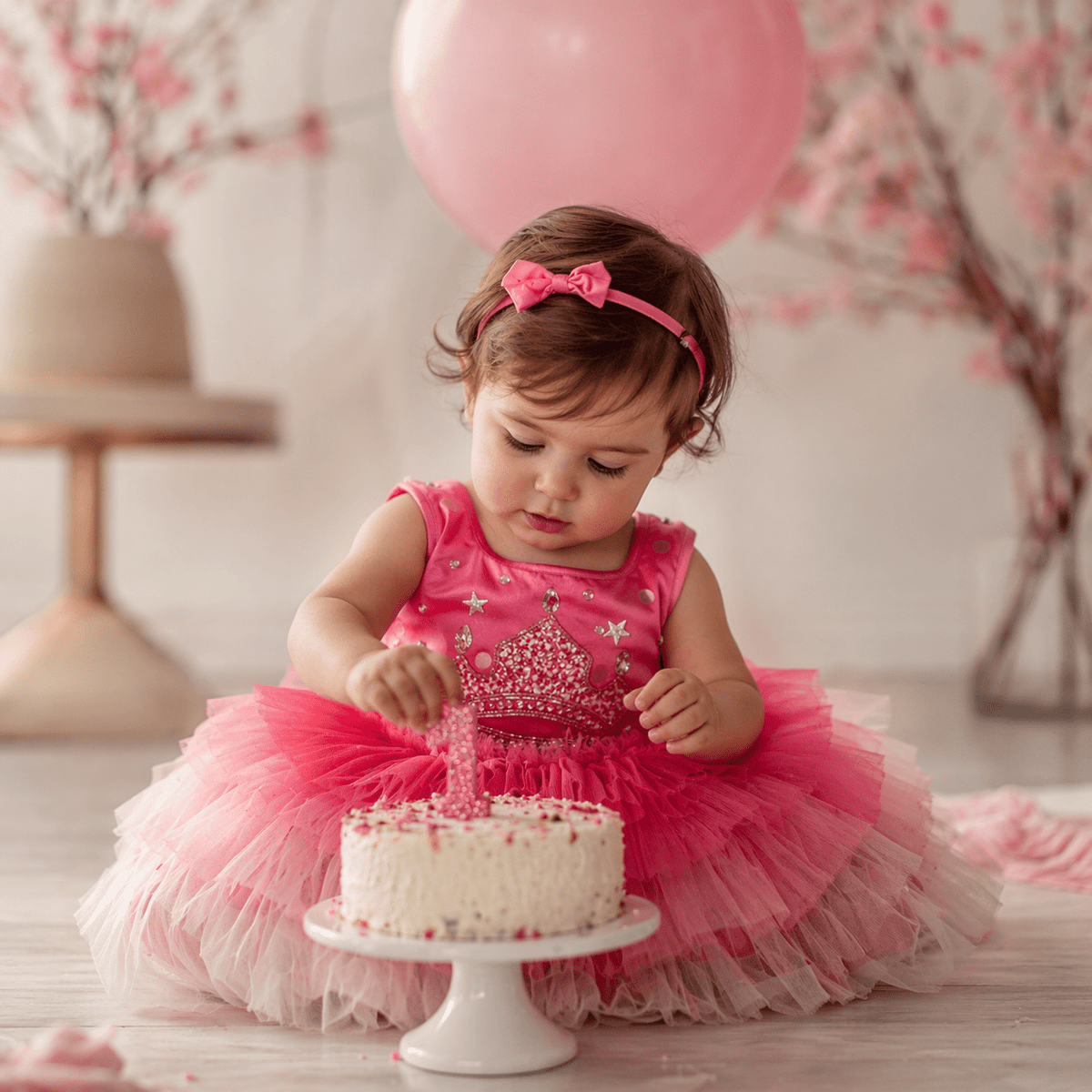 Tiara Baby Onesie Tutu Dress - Magnolia BabyDress