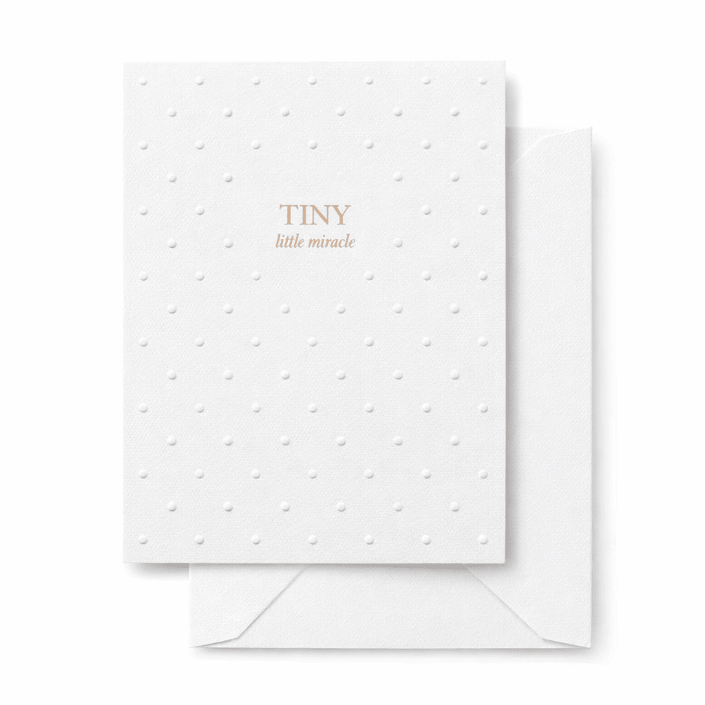 Tiny Little Miracle Card - Magnolia BabyStationery