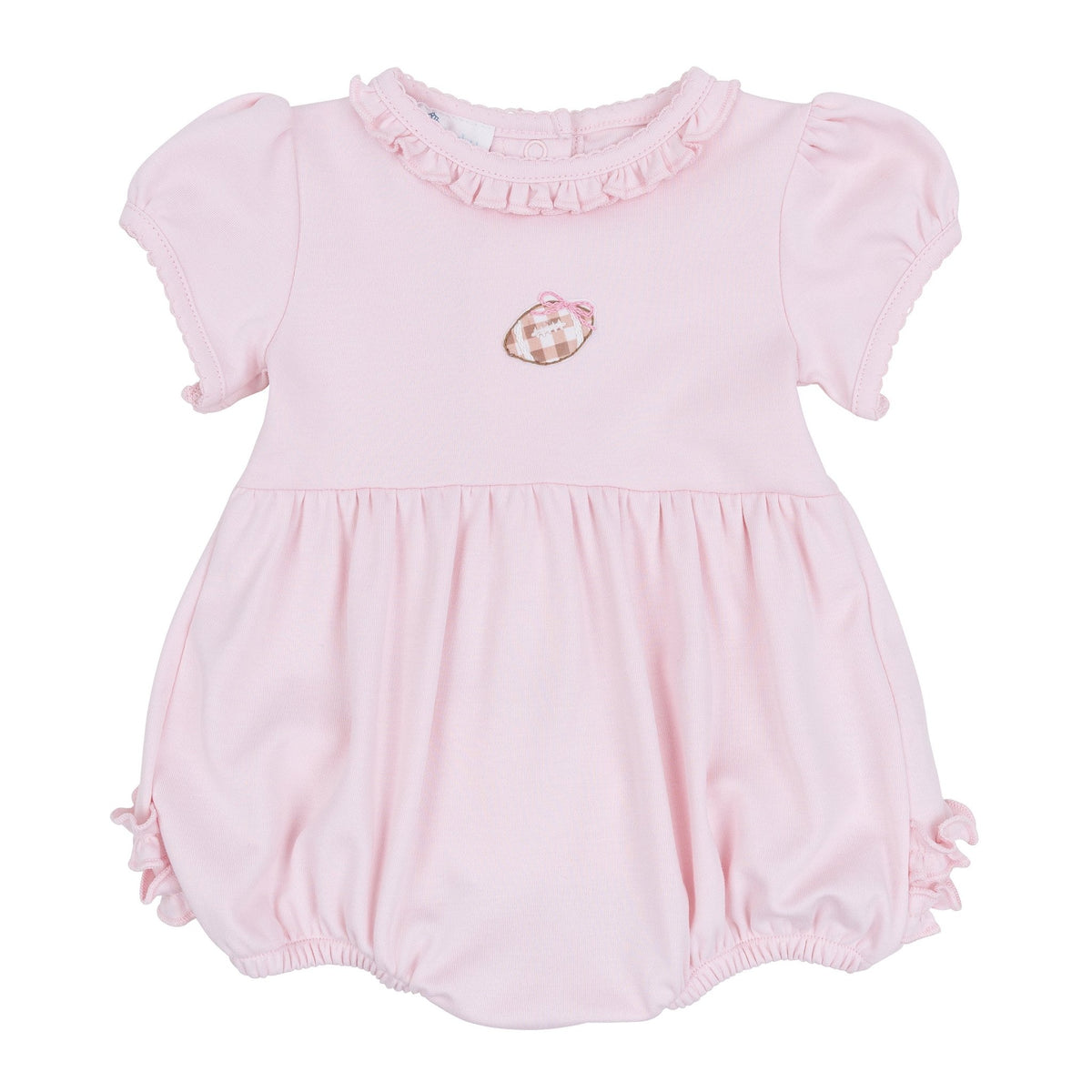 Magnolia Baby_Tiny Tailgater Hand-Embroidered Ruffle Bubble - Pink_1