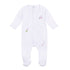 Tiny Tee Time Embroidered Footie - Pink - Magnolia BabyFootie