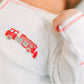 To the Rescue Embroidered Footie - Magnolia BabyFootie