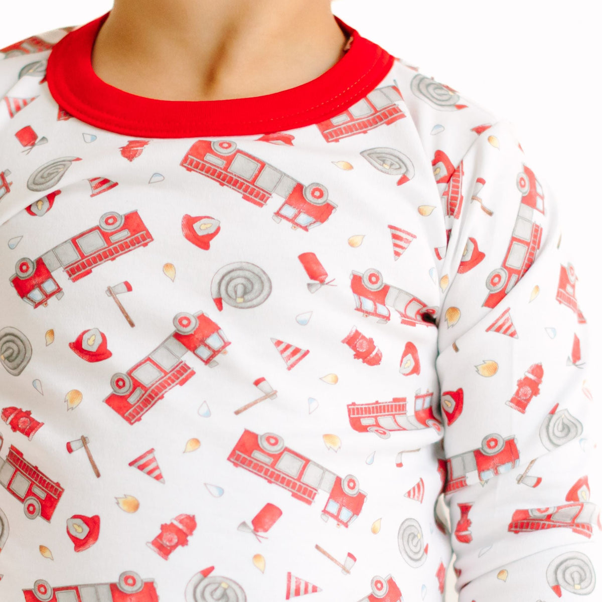 To the Rescue Long Pajamas - Magnolia BabyLong Pajamas
