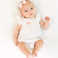 Touchdown Cutie Embroidered Ruffle Diaper Cover Set - Pink - Magnolia BabyDiaper Cover