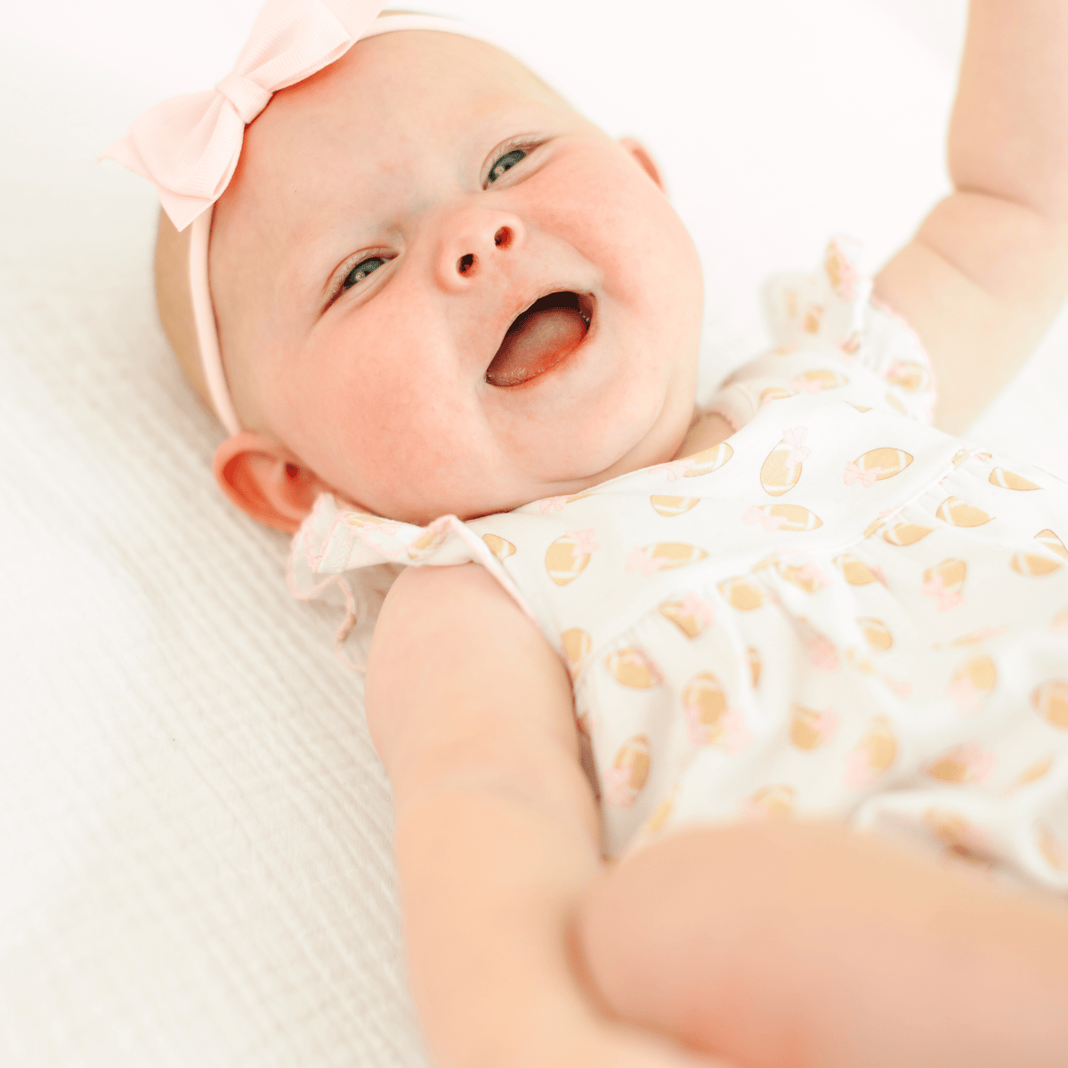 Touchdown Cutie Print Bubble - Pink - Magnolia BabyBubble