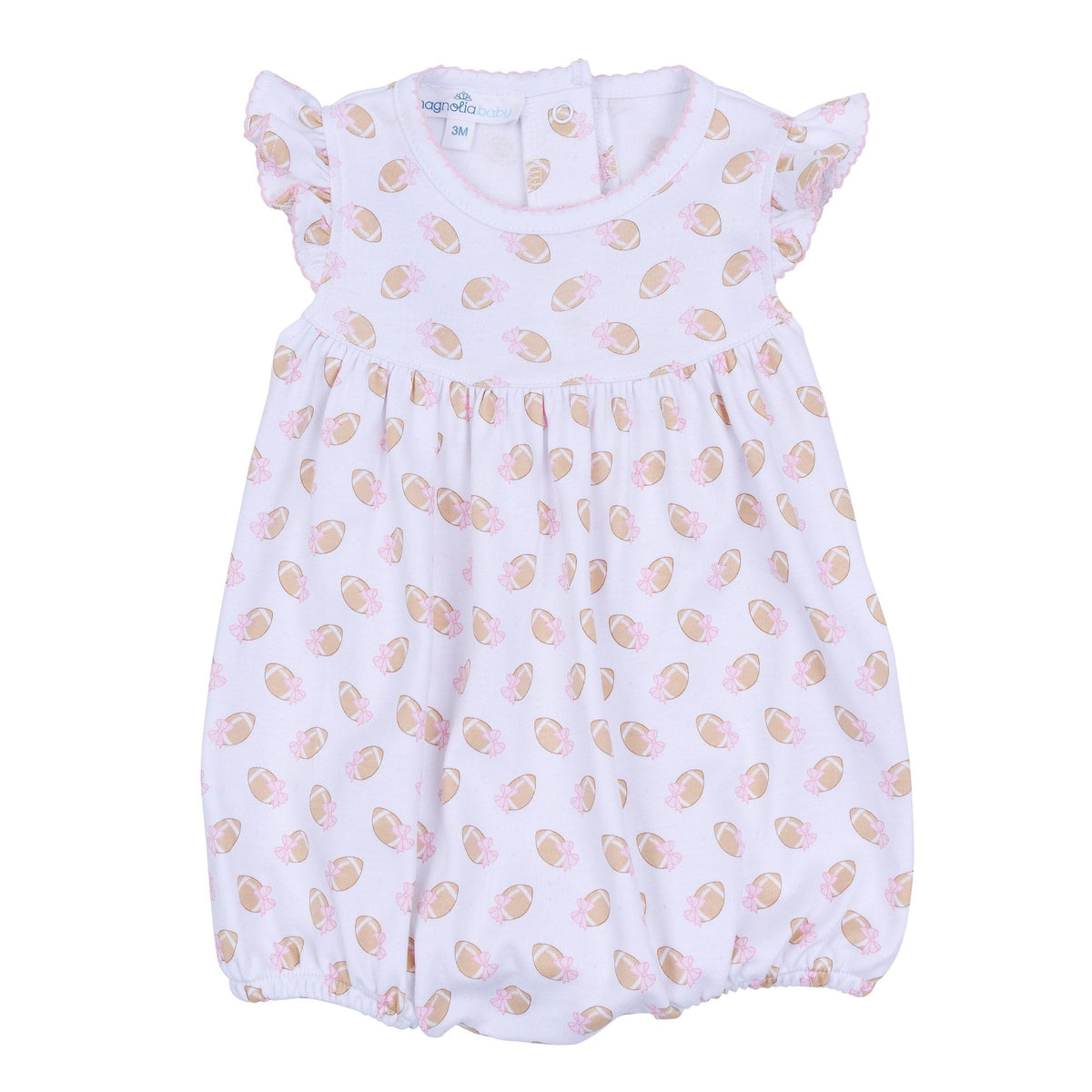 Touchdown Cutie Print Bubble - Pink - Magnolia BabyBubble